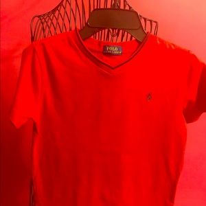 Boys red Ralph Lauren Polo